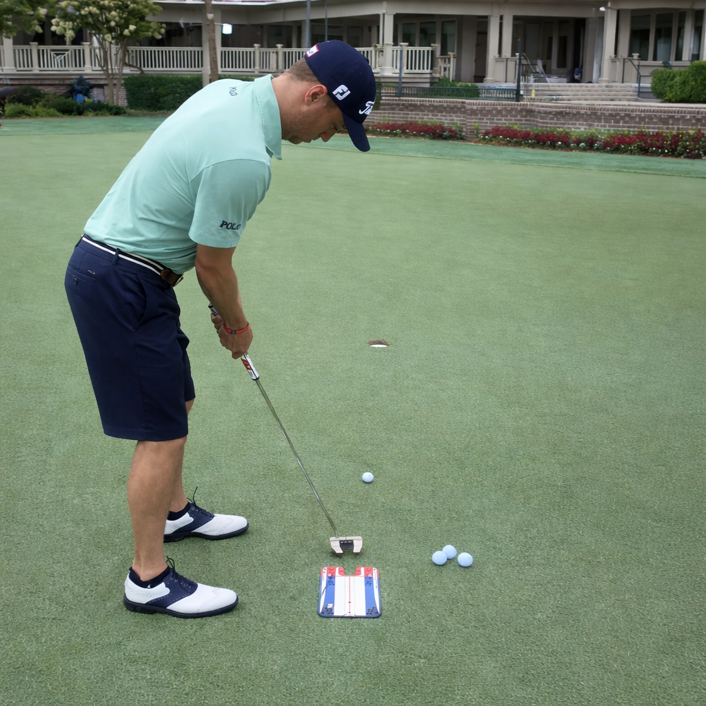 Glass Putt mirror